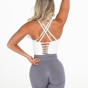 NVGTN- White Matrix Bra- NWT